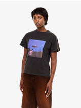 Black Faded 'I Came From Outerspace' Tee