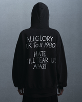 Relic Black Uk Tour 1980 Vintage Hoodie