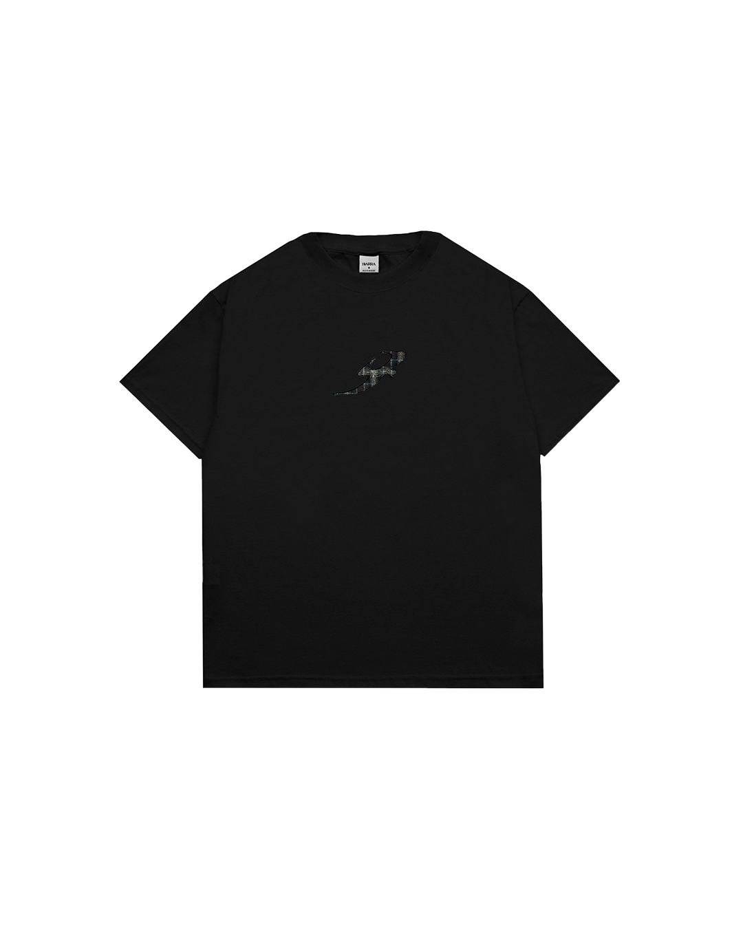Black B Garça Textura Tee