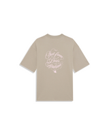 Beige ‘Le T-Shirt Slogan Vignes’ Tee