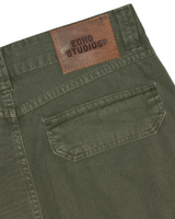 Olive 'Army' Strait Pants