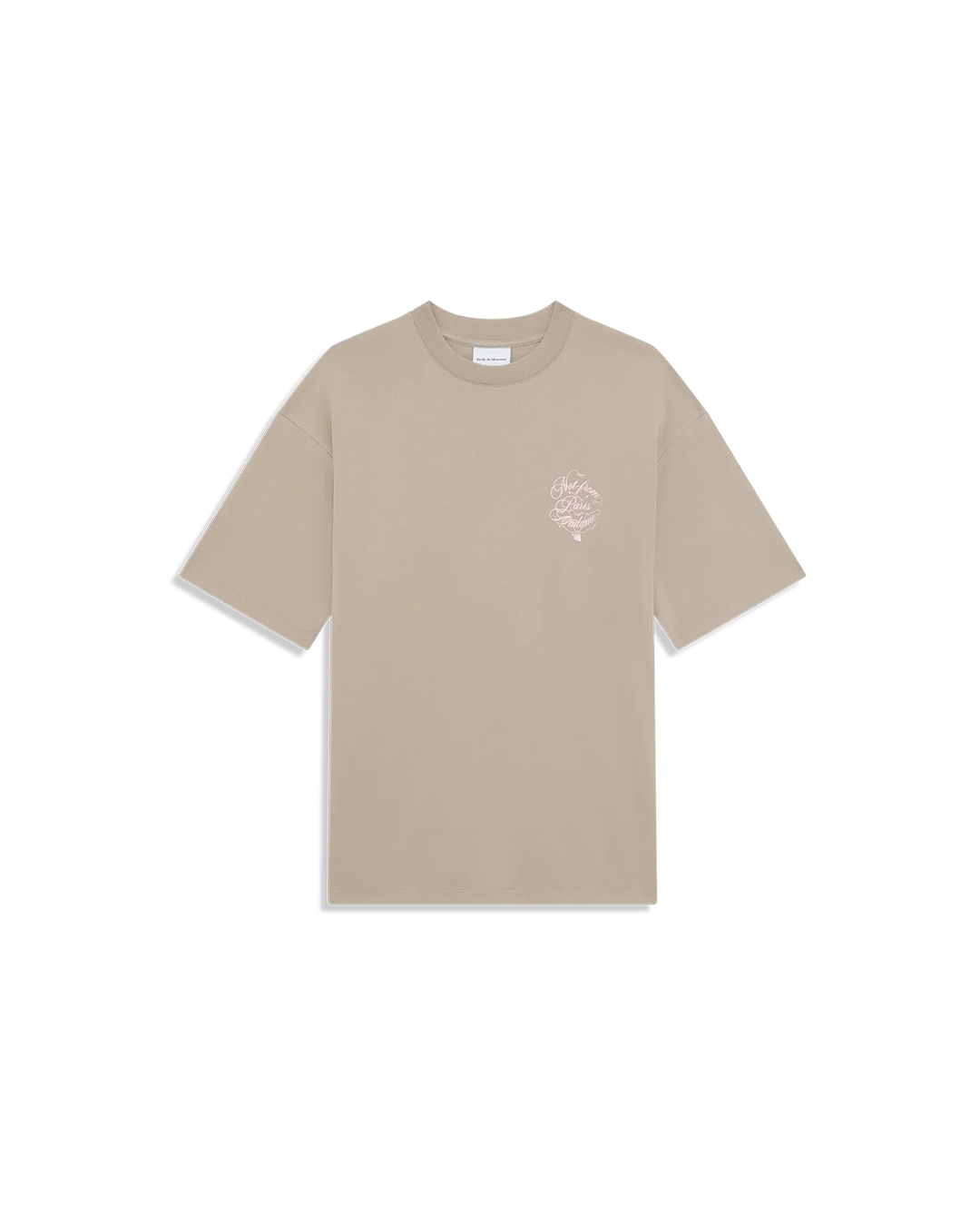 Beige ‘Le T-Shirt Slogan Vignes’ Tee