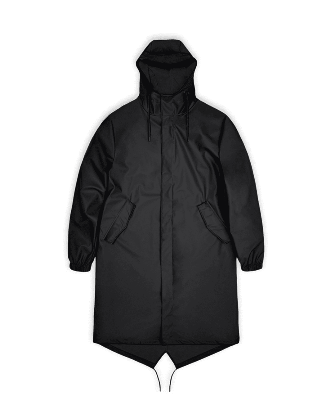 Black Fishtail Parka