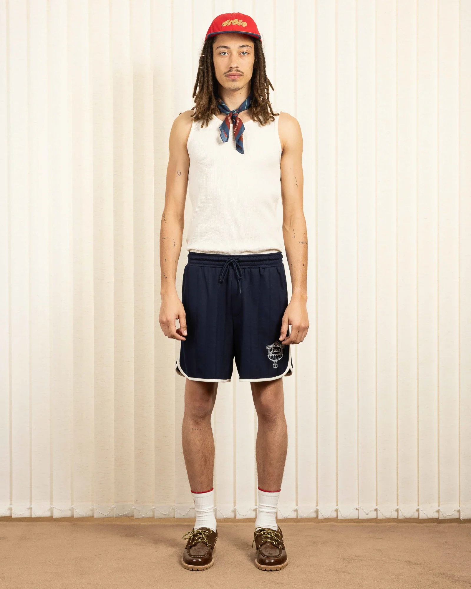 Navy ‘Le Short Drôle Cup’ Shorts