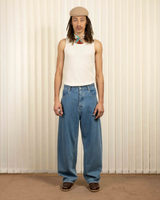 Le Jeans Baggy Rayures