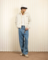 Le Jeans Baggy Rayures