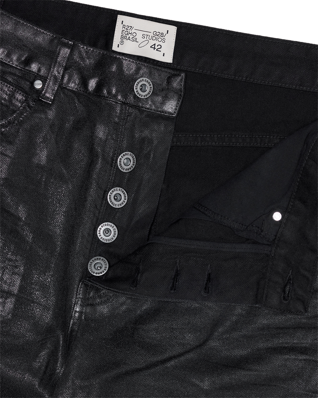 Black Death Resin Pants