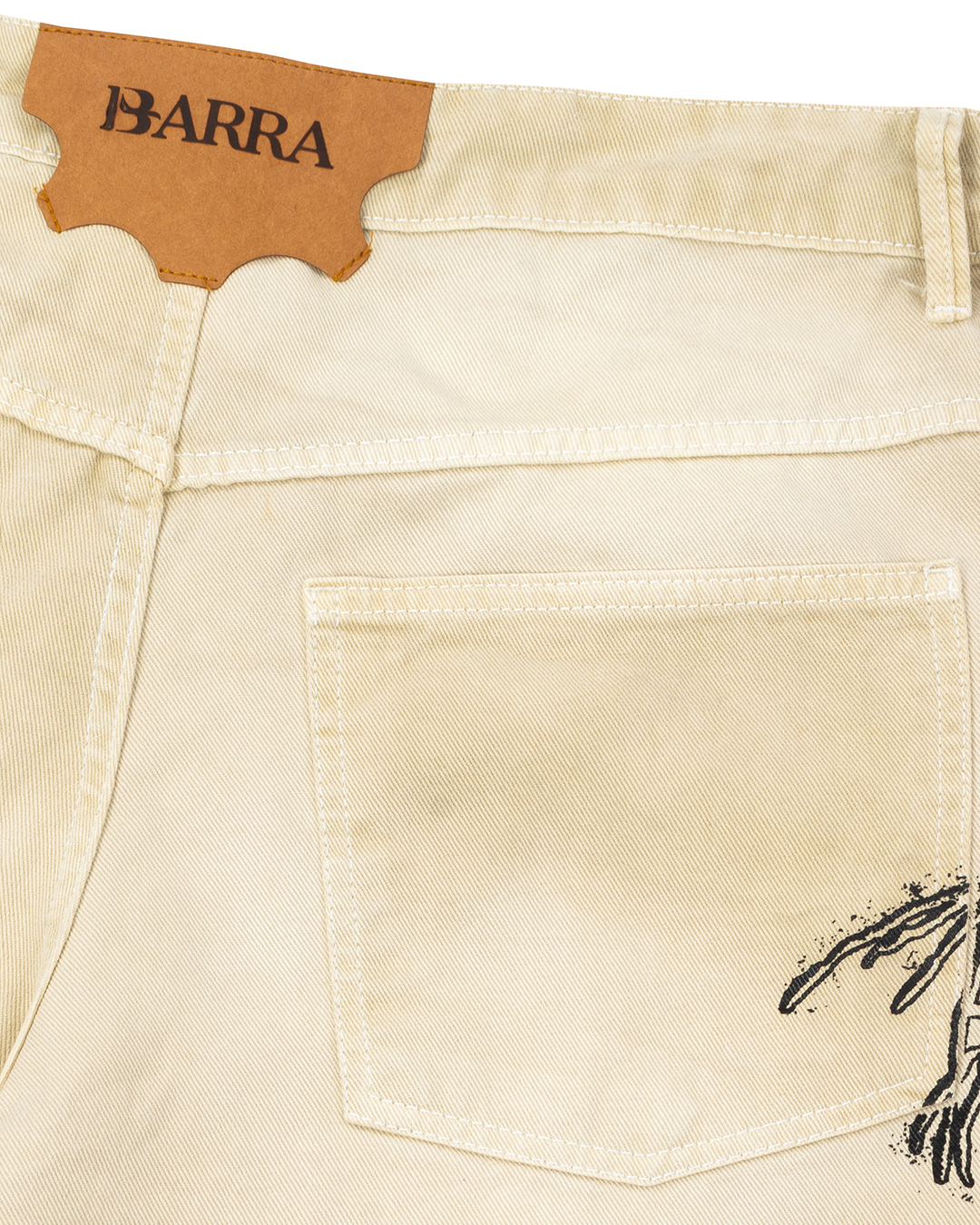 Beige 'Raizes' Shorts