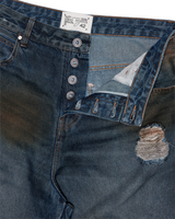 Blue Wild Distressed Denim Pants