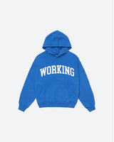 Blue College Hoodie