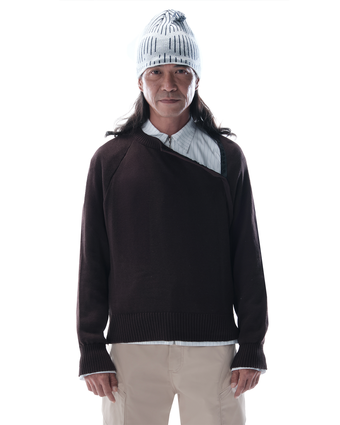 Aquino Brown Sweater