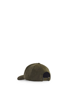 Olive 'Ducks' Corduroy Cap