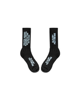 Black Post Vintage Socks