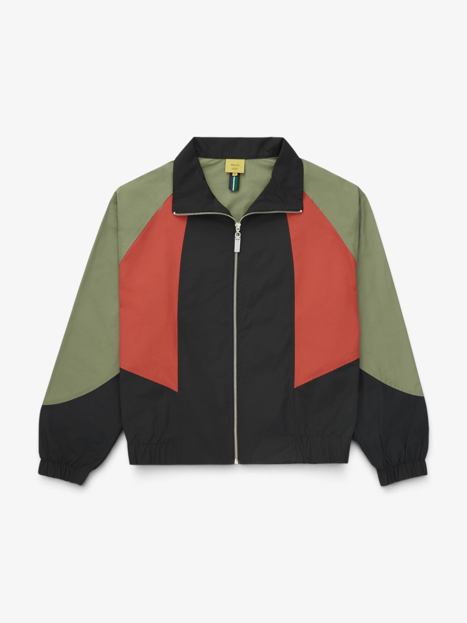 Black/Green 'Powell' Jacket