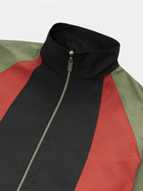 Black/Green 'Powell' Jacket