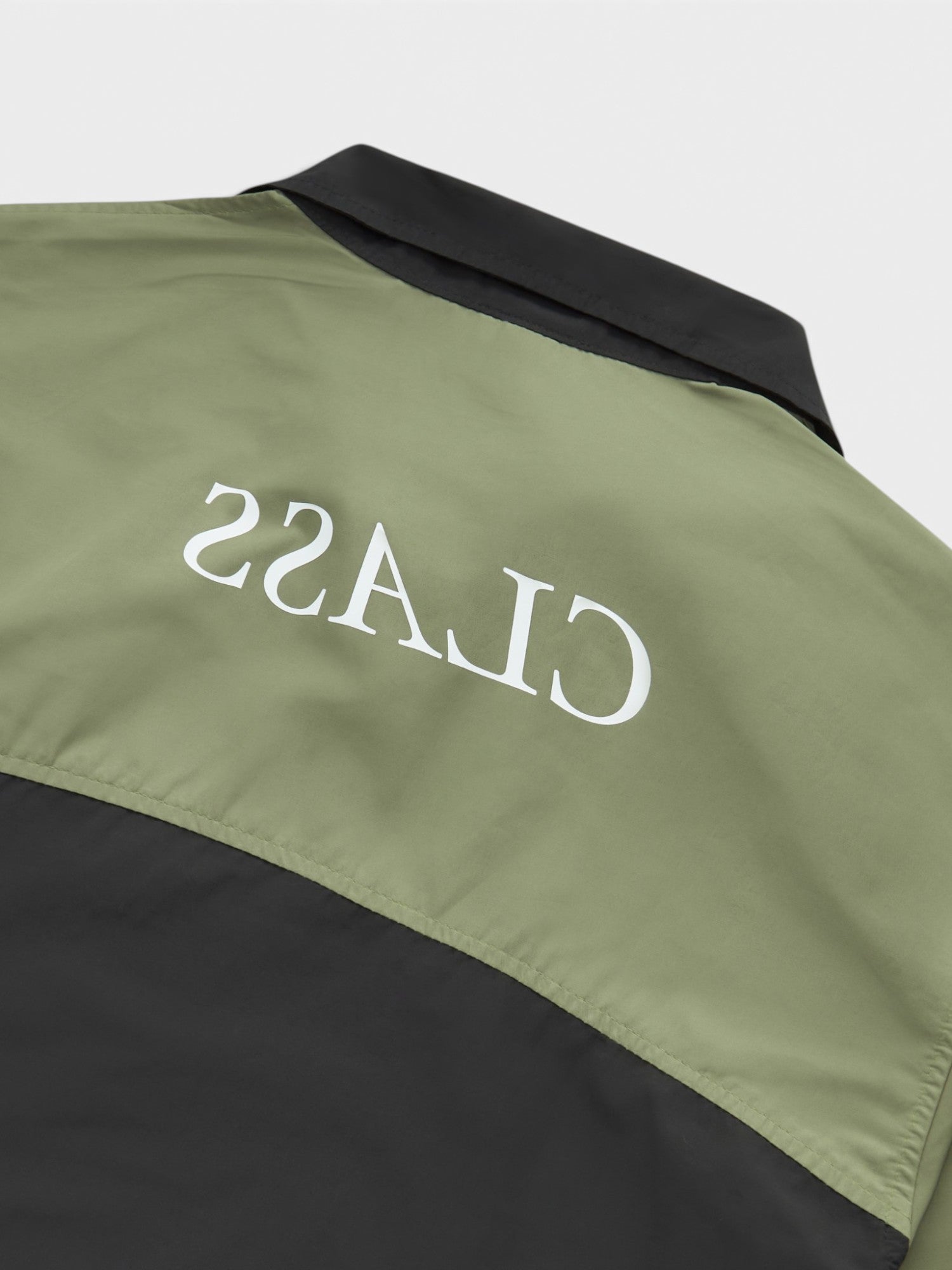 Black/Green 'Powell' Jacket