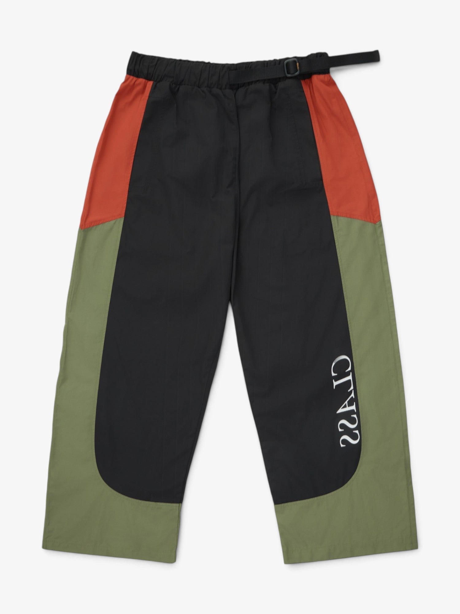 Black/Green 'Powell' Pants