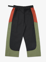Black/Green 'Powell' Pants