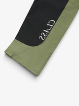 Black/Green 'Powell' Pants