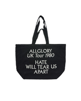 Black UK TOUR 1980 Oversized Tote Bag