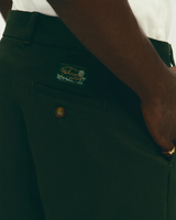 Green Double Pleat Tailoring Pants