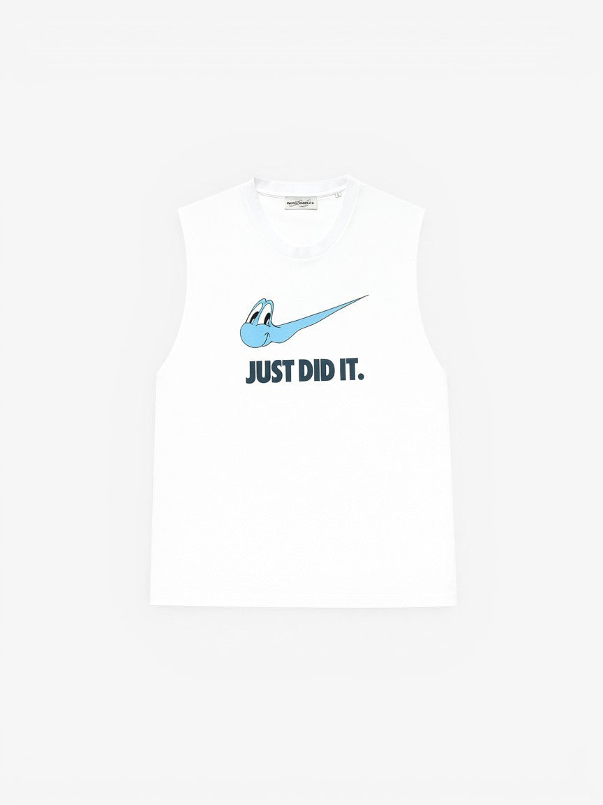 White 'Just Did It...Again' Tank Top