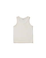 Off-White Ribbed Tank Top