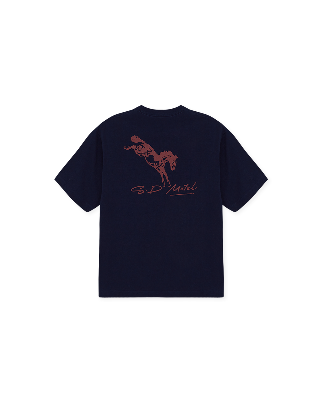 Blue 'Big Horse' Tee