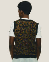 Leopard Tricot Vest