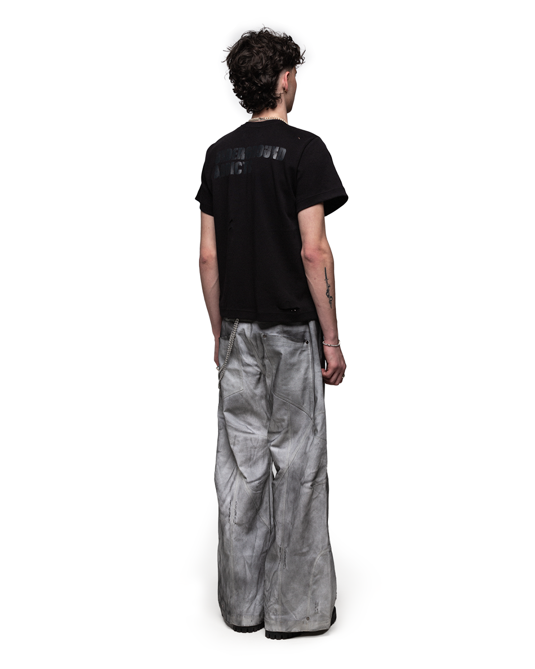 Grey Mechanics Ravers Wide Pants