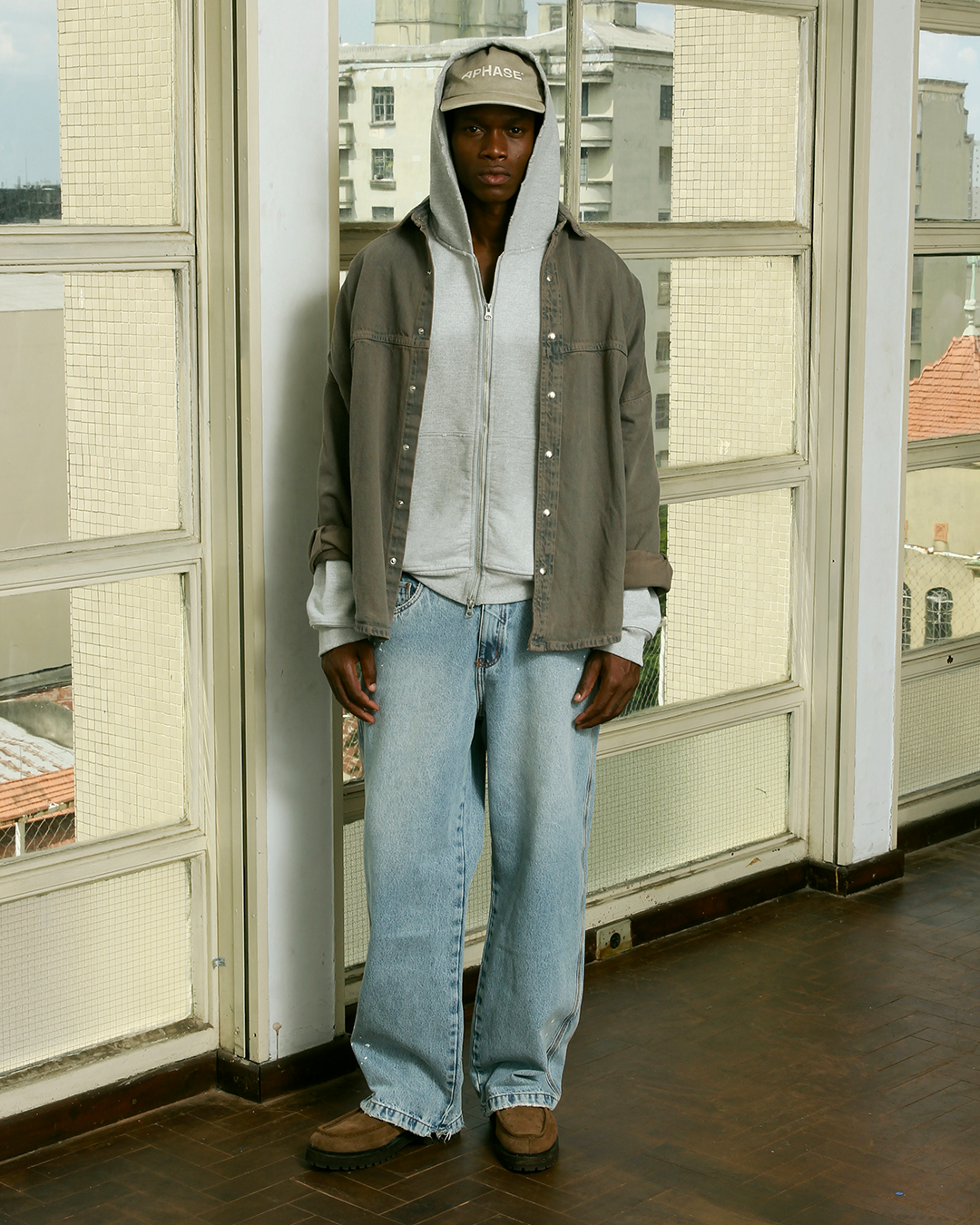 Denim Relaxed Pants