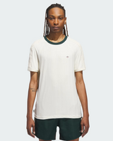 Cream White/Green Rib Tee X CLOT