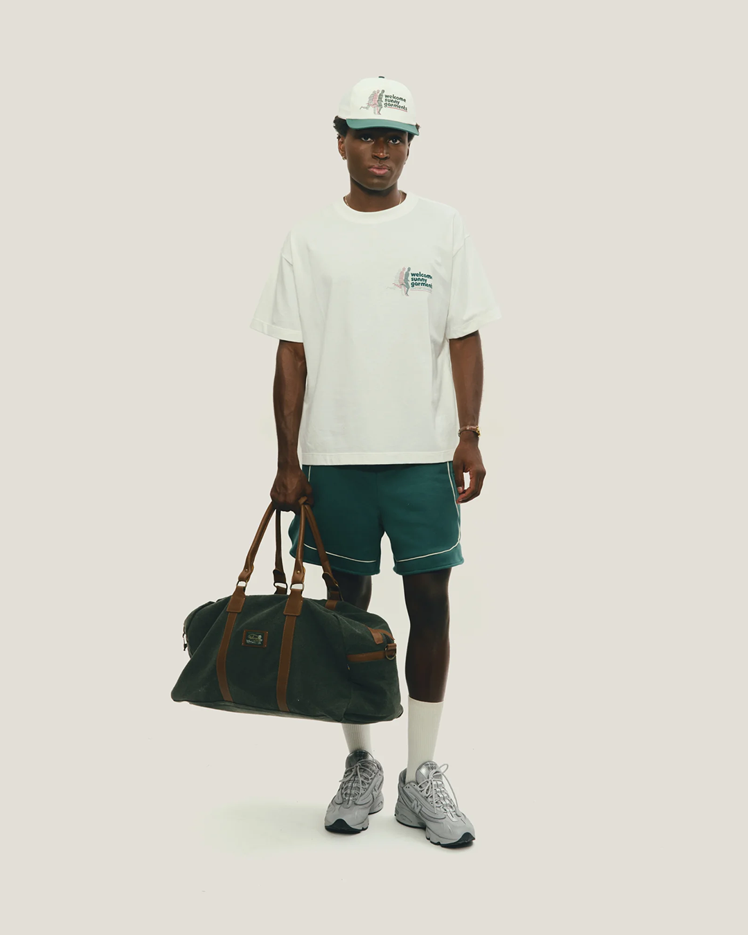 Off-White Running Boxy Tee