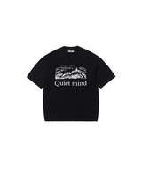 Black 'Quiet Mind' Classic Tee