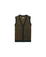 Leopard Tricot Vest