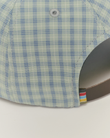 Green & Blue Checked Cap