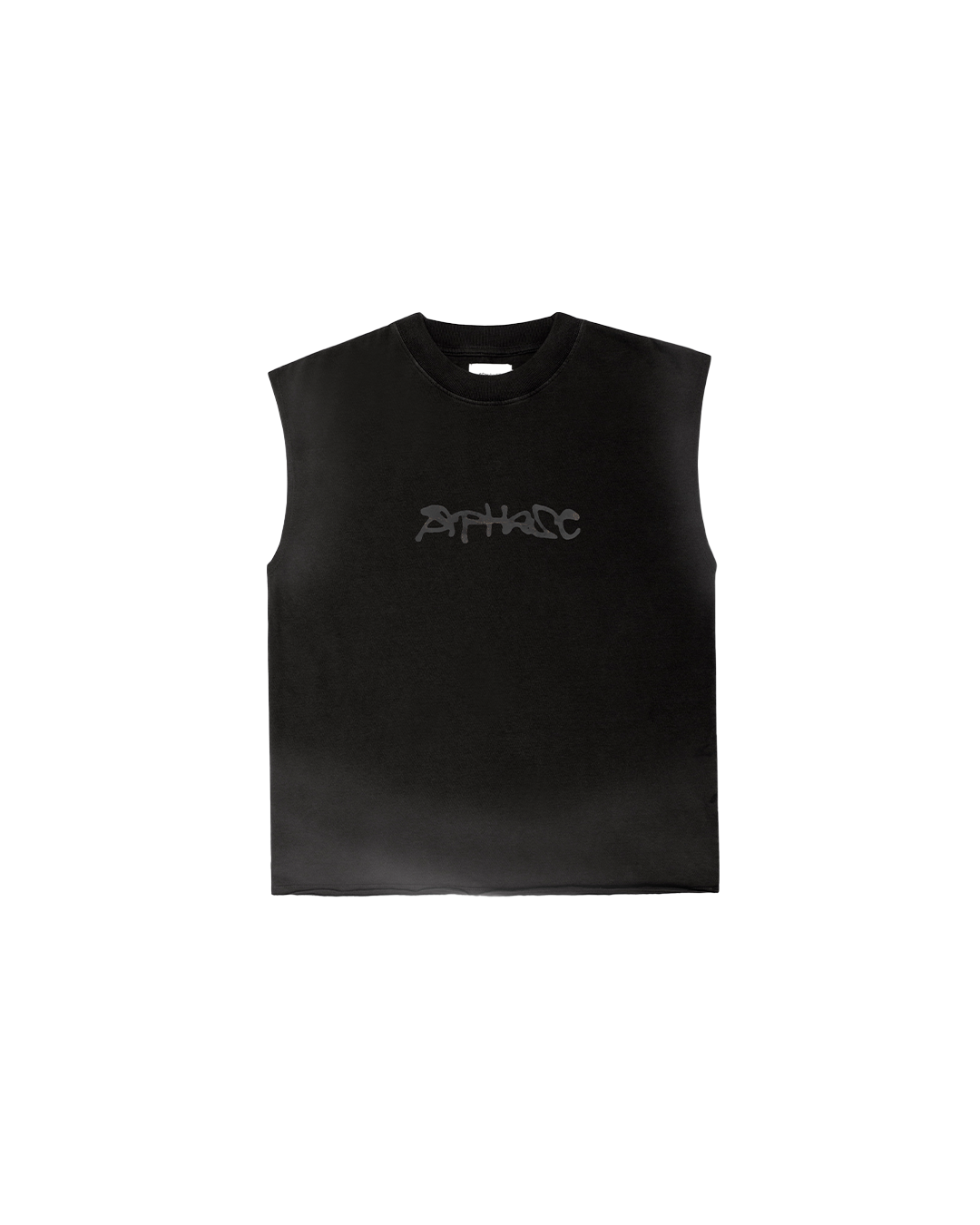 Stoned Black Sketch Tank Top
