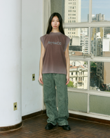 Stoned Brown Sketch Tank Top