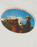 White 'Save a Horse' Tee