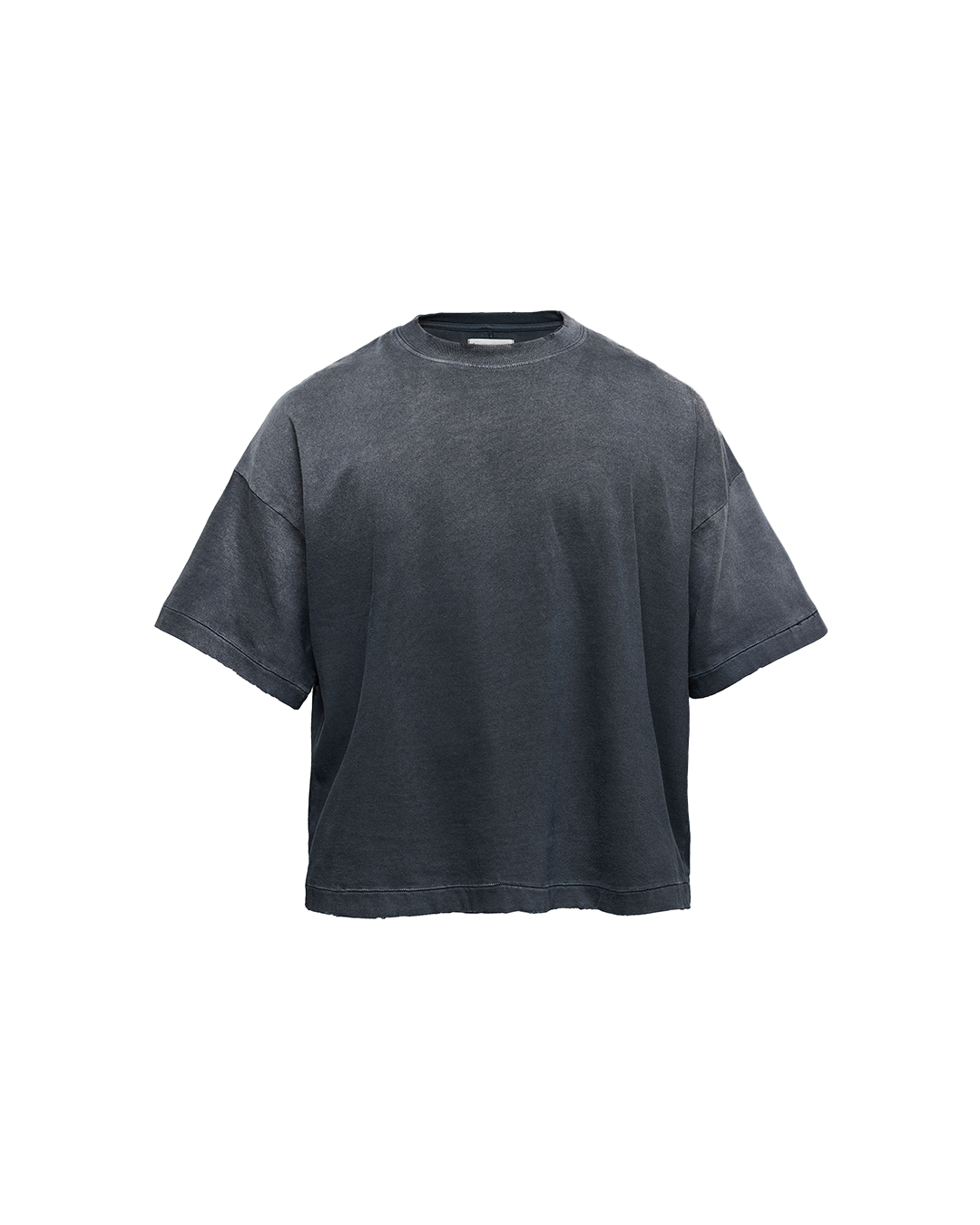 Black Faded Boxy Tee