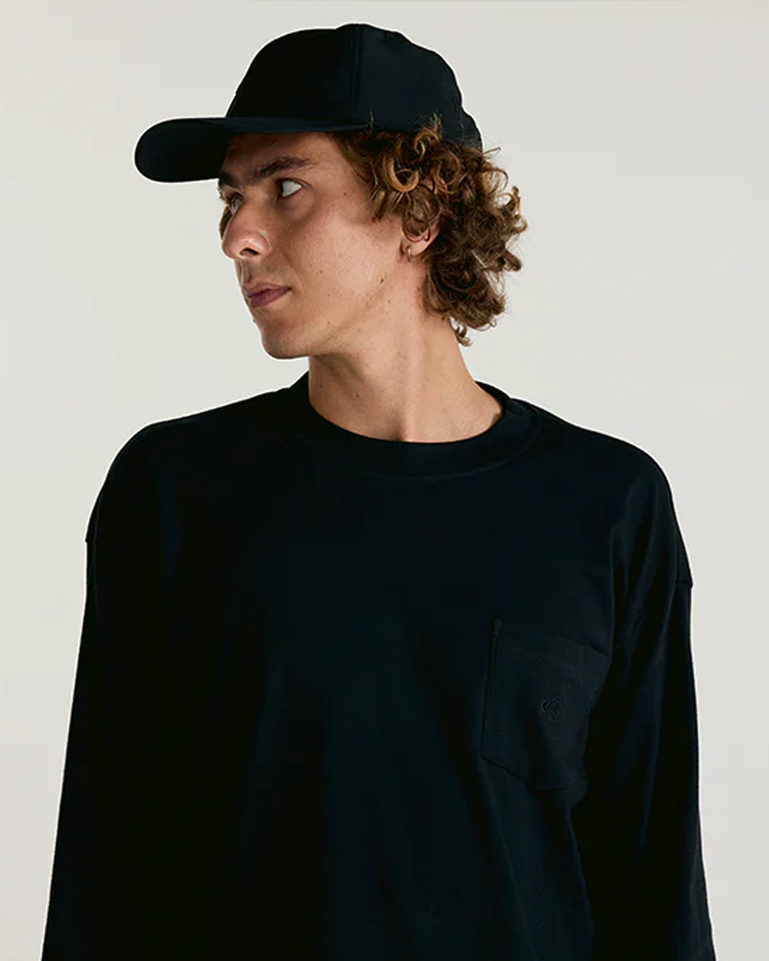 Black Standard Embroided Cap