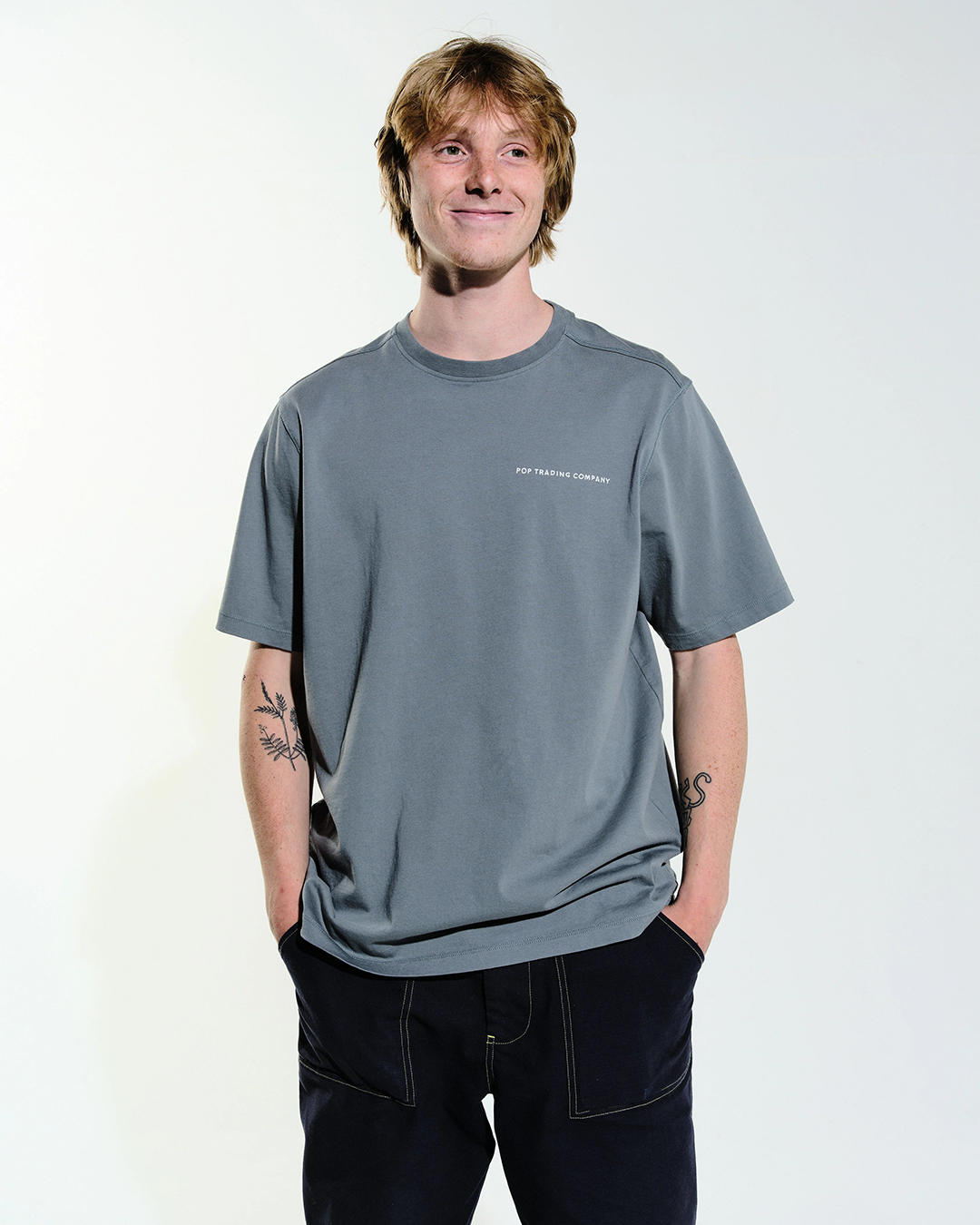 Grey Byobss Logo Tee