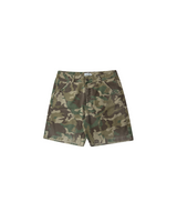 Camo Trim Shorts