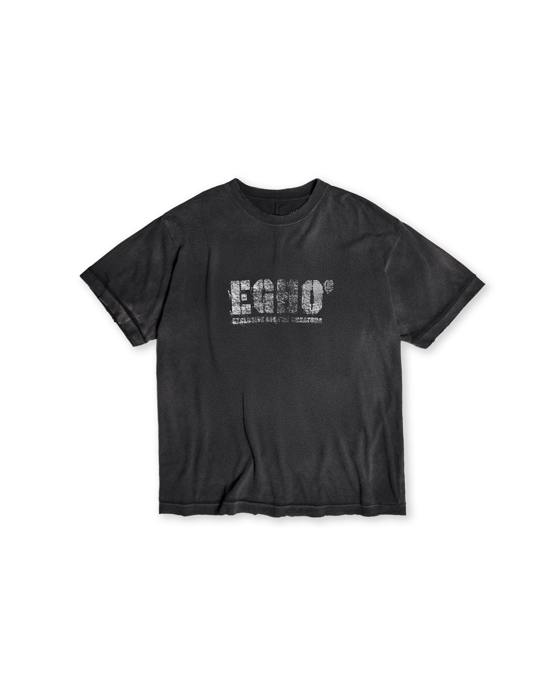 Black Washed 'Exclusive' Regular Gaze Tee