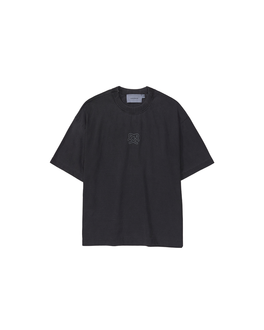 Stoned Black Simbolo Boxy Tee