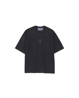 Stoned Black Simbolo Boxy Tee