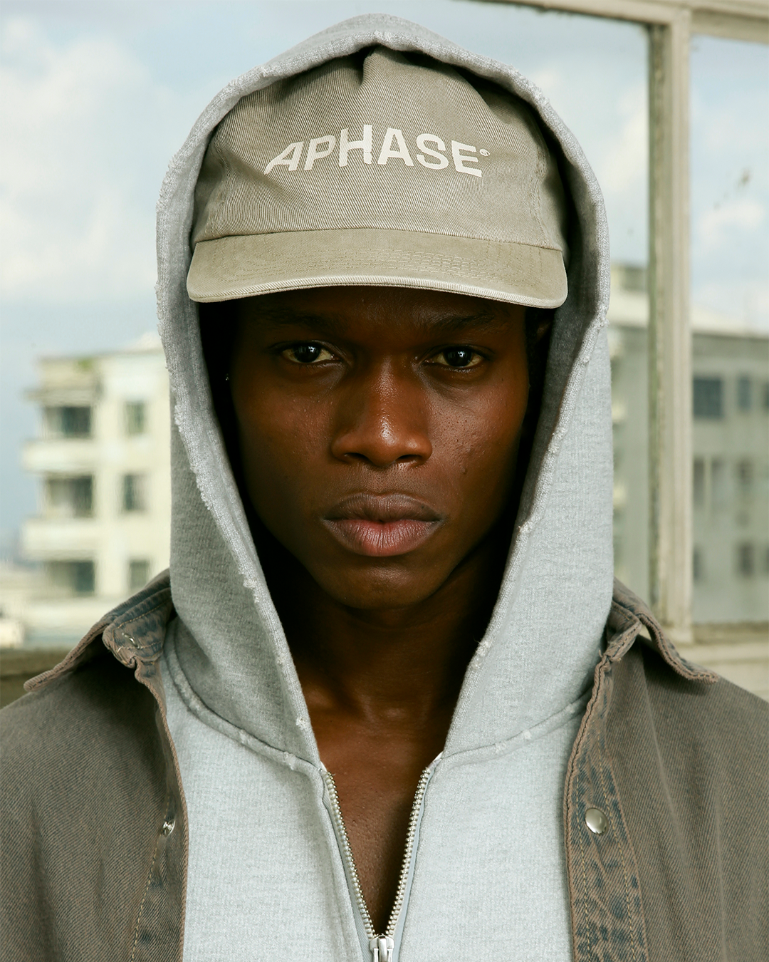 Stoned Beige Twill Logo Cap