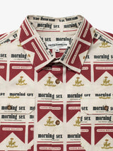 White & Red 'Smoking Hot' Shirt