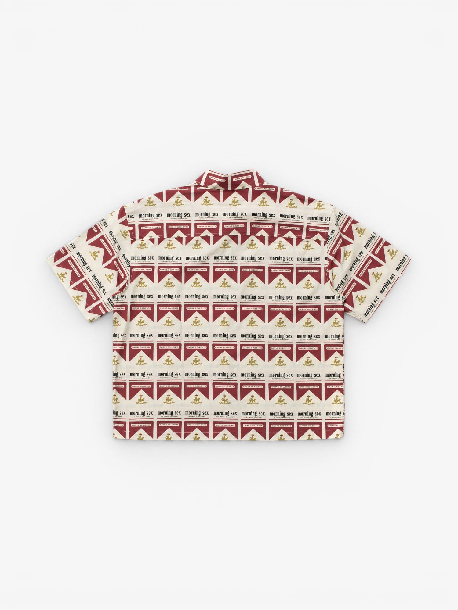 White & Red 'Smoking Hot' Shirt