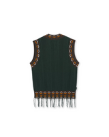 Green Knit Vest x CLOT